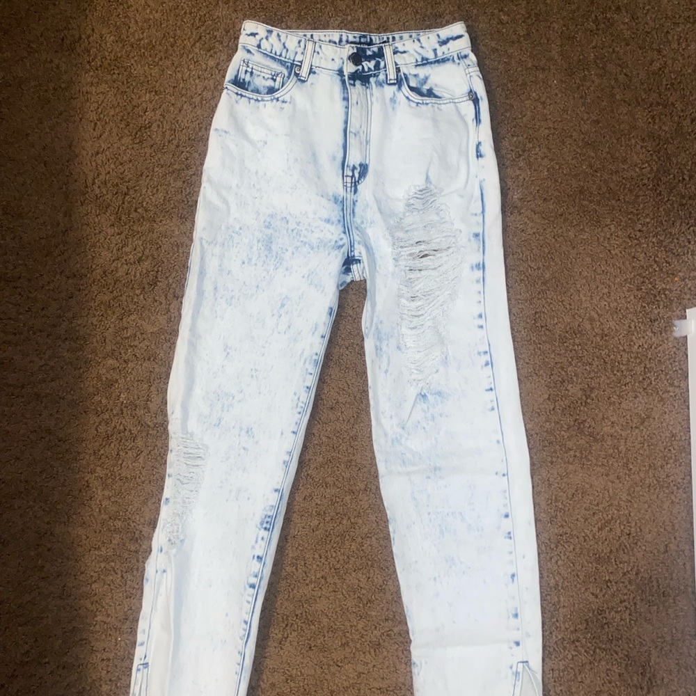 Nasty Gal straight leg jeans